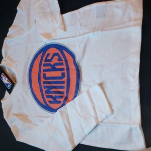 NWT NBA OFFICIAL NY Nick's Long Sleeve Shirt